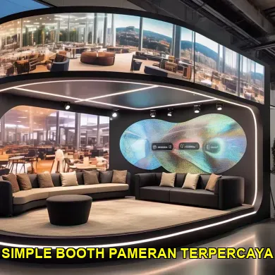 simple booth pameran terpercaya